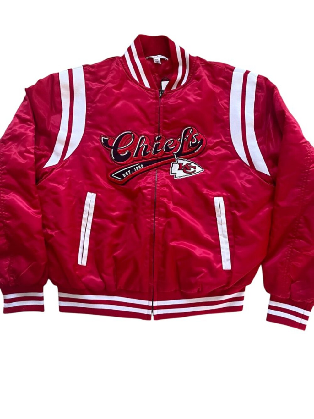 Popular by Taylor Swift @ Super Bowl Kansas City Chiefs WEAR Erin Andrews Jacket